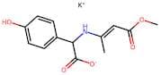 N-(1-Methoxycarbonyl-1-propen-2-yl)-(αD)-amino-p-hydroxyphenylacetate Potassium Salt