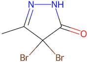 4,4-Dibromo-3-methyl-2-pyrazolin-5-one