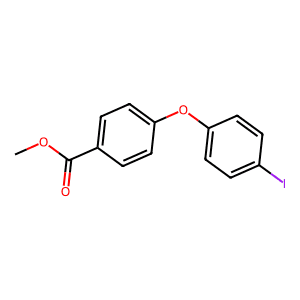Benzoic acid, 4-(4-iodophenoxy)-, methyl ester