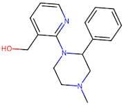 2-(4-Methyl-2-phenyl-1-piperazinyl)-3-pyridinemethanol