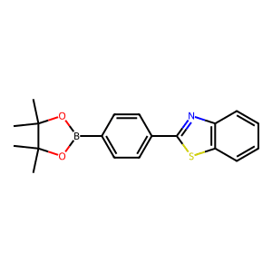 2-(4-(4,4,5,5-Tetramethyl-1,3,2-dioxaborolan-2-yl)phenyl)benzo[d]thiazole