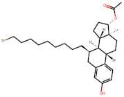 (7R,8R,9S,13S,14S,17S)-7-(9-Bromononyl)-3-hydroxy-13-methyl-7,8,9,11,12,13,14,15,16,17-decahydro-6…