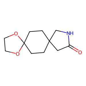 1,4-dioxa-10-azadispiro[4.2.4^{8}.2^{5}]tetradecan-11-one