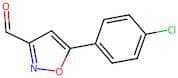 5-(4-Chlorophenyl)isoxazole-3-carboxaldehyde