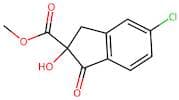 1H-Indene-2-carboxylic acid, 5-chloro-2,3-dihydro-2-hydroxy-1-oxo-, methyl ester