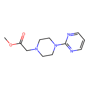 Methyl 2-[4-(-2-pyrimidyl)-1-piperazinyl]acetate