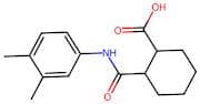 2-[(3,4-dimethylphenyl)carbamoyl]cyclohexane-1-carboxylic acid