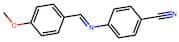 4-[(4-Methoxybenzylidene)amino]benzonitrile
