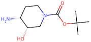 tert-butyl(3S,4R)-4-amino-3-hydroxypiperidine-1-carboxylate
