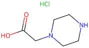 1-Piperazineacetic acid, hydrochloride (1:1)