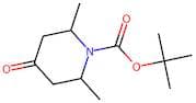 tert-butyl 2,6-dimethyl-4-oxopiperidine-1-carboxylate (mixtureof cis- and trans-)