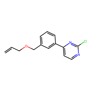 4-(3-(allyloxymethyl)phenyl)-2-chloropyrimidine