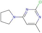 2-Chloro-4-methyl-6-(pyrrolidin-1-yl)pyrimidine