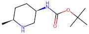 Carbamic acid, N-[(3R,6S)-6-methyl-3-piperidinyl]-, 1,1-dimethylethyl ester