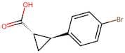 (1S,2S)-2-(4-Bromophenyl)cyclopropanecarboxylic acid