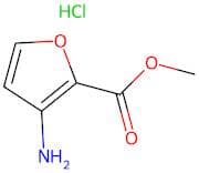 2-Furancarboxylic acid, 3-amino-, methyl ester, hydrochloride (1:1)