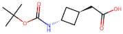 2-[3-(tert-Butoxycarbonylamino)cyclobutyl]acetic acid