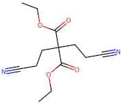 Propanedioic acid, 2,2-bis(2-cyanoethyl)-, 1,3-diethyl ester