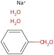 Phenol, sodium salt, hydrate (1:1:3)