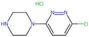Pyridazine, 3-chloro-6-(1-piperazinyl)-, hydrochloride (1:1)