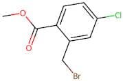 Benzoic acid, 2-(bromomethyl)-4-chloro-, methyl ester