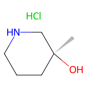 (S)-3-Methyl-piperidin-3-olhydrochloride