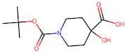 1-Boc-4-hydroxy-4-piperidinecarboxylic acid