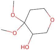 4,4-Dimethoxytetrahydro-2H-pyran-3-ol