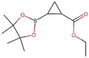Cyclopropanecarboxylic acid, 2-(4,4,5,5-tetramethyl-1,3,2-dioxaborolan-2-yl)-, ethyl ester