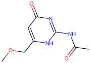 N-[4-hydroxy-6-(methoxymethyl)pyrimidin-2-yl]acetamide