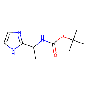 1-(1H-Imidazol-2-yl)ethanamine, N-BOC protected