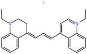 1-Ethyl-4-(3-(1-ethylquinolin-4(1H)-ylidene)prop-1-en-1-yl)quinolin-1-ium iodide