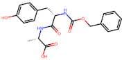 ((Benzyloxy)carbonyl)-L-tyrosyl-L-alanine