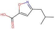 3-Isobutylisoxazole-5-carboxylic acid