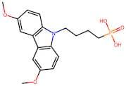 (4-(3,6-Dimethoxy-9H-carbazol-9-yl)butyl)phosphonic acid