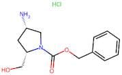 (2S,4S)-1-Cbz-2-Hydroxymethyl-4-aminopyrrolidine hydrochloride