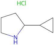 2-Cyclopropylpyrrolidine hydrochloride