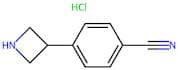 4-(Azetidin-3-yl)benzonitrile hydrochloride