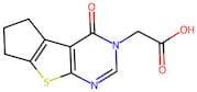 2-(4-Oxo-4,5,6,7-tetrahydro-3H-cyclopenta[4,5]thieno[2,3-d]pyrimidin-3-yl)acetic acid