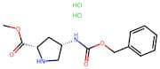 (2S,4S)-Methyl 4-(((benzyloxy)carbonyl)amino)pyrrolidine-2-carboxylate dihydrochloride