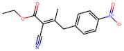 Ethyl 2-cyano-3-methyl-4-(4-nitrophenyl)but-2-enoate