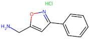 (3-Phenylisoxazol-5-yl)methanamine hydrochloride