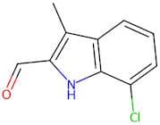 7-Chloro-3-methyl-1H-indole-2-carbaldehyde