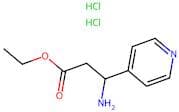 Ethyl 3-amino-3-(pyridin-4-yl)propanoate dihydrochloride