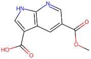 5-(Methoxycarbonyl)-1H-pyrrolo[2,3-b]pyridine-3-carboxylic acid