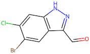 5-Bromo-6-chloro-1H-indazole-3-carbaldehyde
