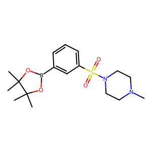 1-Methyl-4-((3-(4,4,5,5-tetramethyl-1,3,2-dioxaborolan-2-yl)phenyl)sulfonyl)piperazine