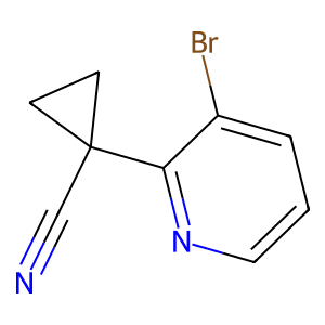 1-(3-Bromopyridin-2-yl)cyclopropanecarbonitrile