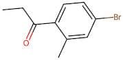 1-(4-Bromo-2-methylphenyl)propan-1-one