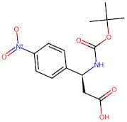 (S)-3-((tert-Butoxycarbonyl)amino)-3-(4-nitrophenyl)propanoic acid